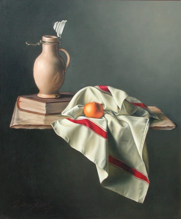 Bodegón con Mandarina